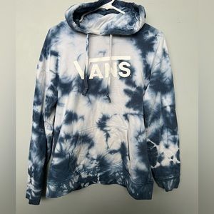 Vans Blue Tie-Dye Hoodie
